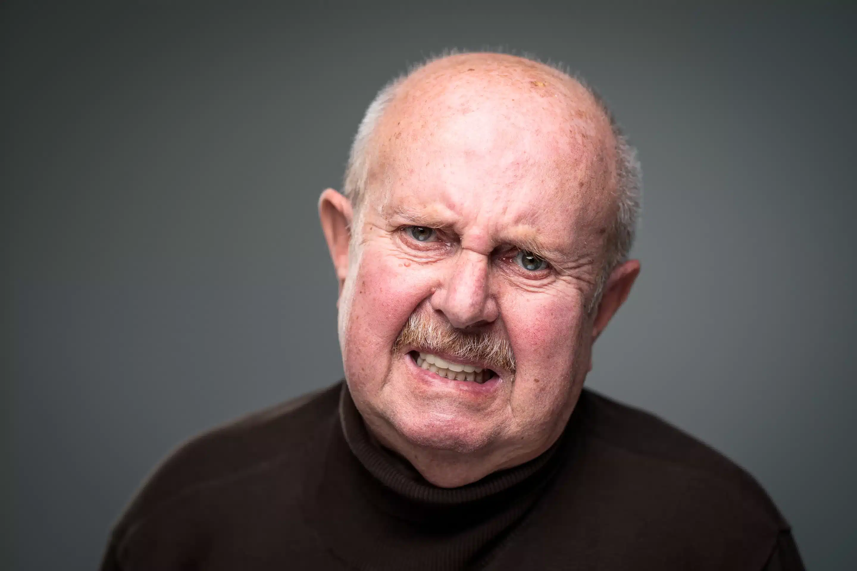 Menopause affects attention, cognition a man with a mustache and a mustache